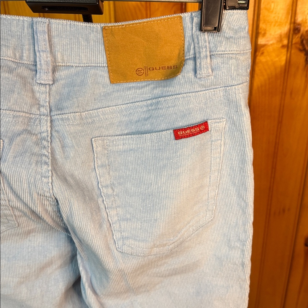 Guess Dusty Blue Frost Corduroy Jeans - Picture 8 of 8